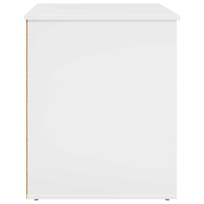 Casa pentru pisici Alb Lucios 53 x 52 x 62 cm Lemn compozit - WALTI WALTI