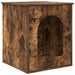 Casa pentru pisici Stejar fumuriu 53 x 52 x 62 cm Lemn compozit - WALTI WALTI