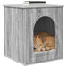 Casa pentru pisici Gri Sonoma 53 x 52 x 62 cm Lemn compozit - WALTI WALTI
