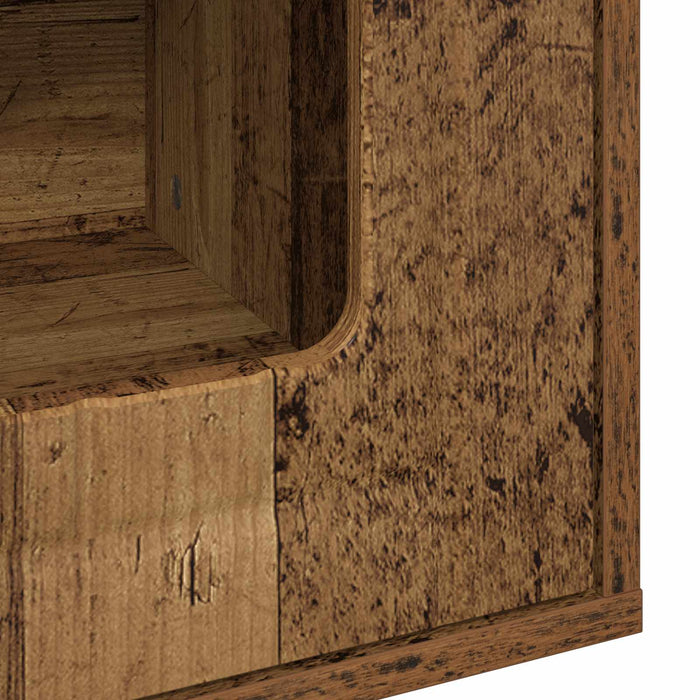 Casa pentru pisici Lemn vechi 53 x 52 x 62 cm Lemn compozit - WALTI WALTI