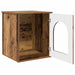 Casa pentru pisici Lemn vechi 53 x 52 x 62 cm Lemn compozit - WALTI WALTI