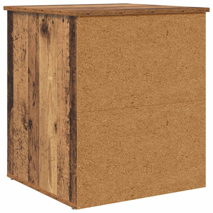 Casa pentru pisici Lemn vechi 53 x 52 x 62 cm Lemn compozit - WALTI WALTI