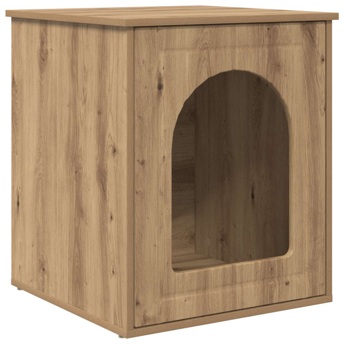 Casa pentru pisici Stejar artizanal 53 x 52 x 62 cm - WALTI WALTI