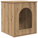 Casa pentru pisici Stejar artizanal 53 x 52 x 62 cm - WALTI WALTI