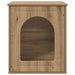 Casa pentru pisici Stejar artizanal 53 x 52 x 62 cm - WALTI WALTI