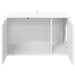 Casa pentru pisici Alb 85 x 55 x 50,5 cm Lemn compozit - WALTI WALTI