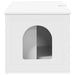 Casa pentru pisici Alb 85 x 55 x 50,5 cm Lemn compozit - WALTI WALTI