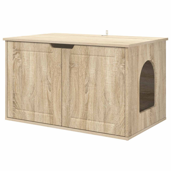 Casa pentru pisici Sonoma 85 x 55 x 50,5 cm Lemn compozit - WALTI WALTI