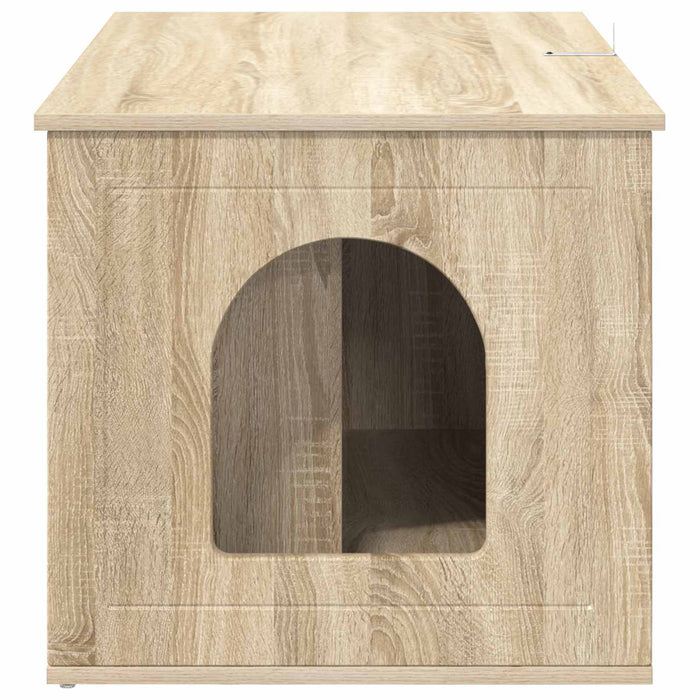 Casa pentru pisici Sonoma 85 x 55 x 50,5 cm Lemn compozit - WALTI WALTI