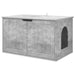 Casa pentru pisici Beton 85 x 55 x 50,5 cm Lemn compozit - WALTI WALTI