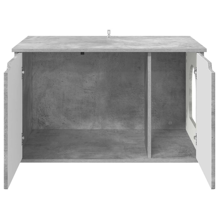 Casa pentru pisici Beton 85 x 55 x 50,5 cm Lemn compozit - WALTI WALTI