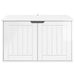 Casa pentru pisici Alb Lucios 85 x 55 x 50,5 cm Lemn compozit - WALTI WALTI