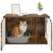 Casa pentru pisici Stejar fumuriu 85 x 55 x 50,5 cm - WALTI WALTI
