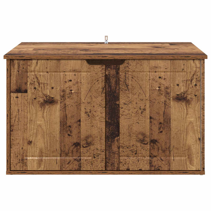 Casa pentru pisici Lemn vechi 85 x 55 x 50,5 cm Lemn compozit - WALTI WALTI