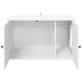 Casa pentru pisici Alb 85 x 55 x 50,5 cm Lemn compozit - WALTI WALTI