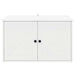 Casa pentru pisici Alb 85 x 55 x 50,5 cm Lemn compozit - WALTI WALTI