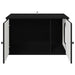 Casa pentru pisici Negru 85 x 55 x 50,5 cm Lemn compozit - WALTI WALTI