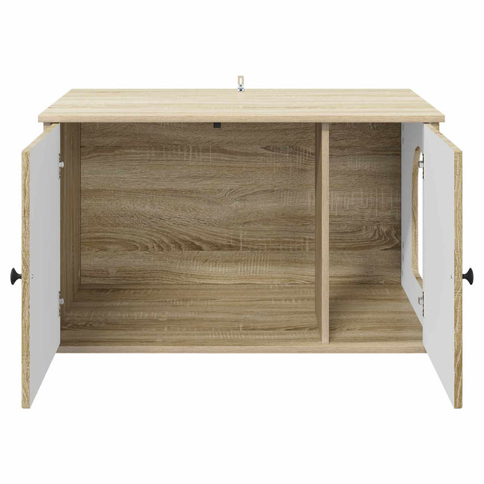 Casa pentru pisici Sonoma 85 x 55 x 50,5 cm Lemn compozit - WALTI WALTI
