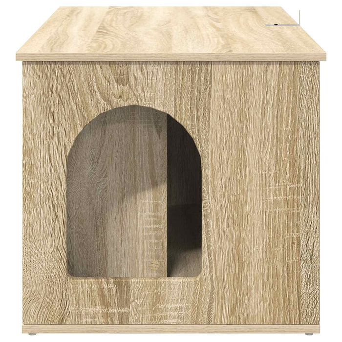 Casa pentru pisici Sonoma 85 x 55 x 50,5 cm Lemn compozit - WALTI WALTI