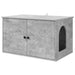 Casa pentru pisici Beton 85 x 55 x 50 cm Lemn compozit - WALTI WALTI