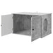 Casa pentru pisici Beton 85 x 55 x 50 cm Lemn compozit - WALTI WALTI