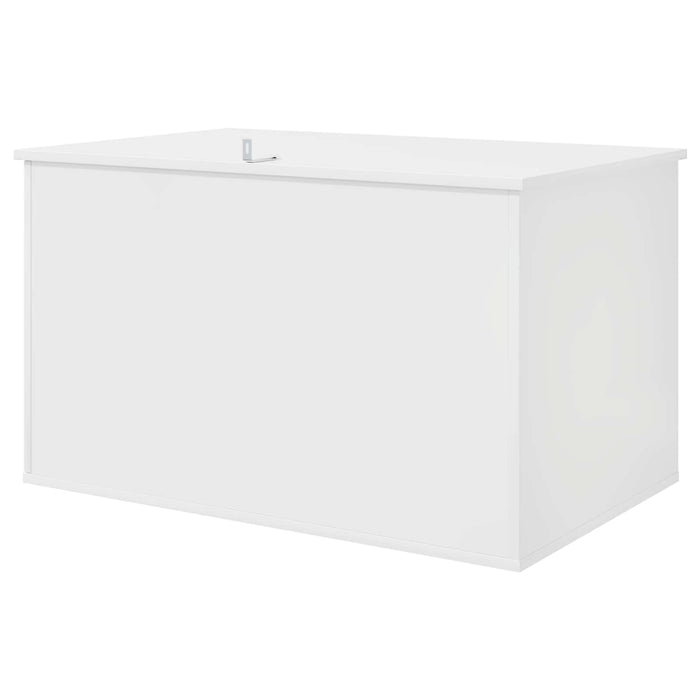 Casa pentru pisici Alb Lucios 85 x 55 x 50 cm Lemn compozit - WALTI WALTI