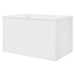 Casa pentru pisici Alb Lucios 85 x 55 x 50 cm Lemn compozit - WALTI WALTI