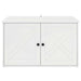 Casa pentru pisici Alb Lucios 85 x 55 x 50 cm Lemn compozit - WALTI WALTI