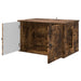 Casa pentru pisici Stejar fumuriu 85 x 55 x 50 cm Lemn compozit - WALTI WALTI