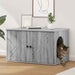 Casa pentru pisici Gri Sonoma 85 x 55 x 50 cm Lemn compozit - WALTI WALTI