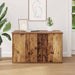 Casa pentru pisici Lemn vechi 85 x 55 x 50 cm Lemn compozit - WALTI WALTI
