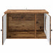 Casa pentru pisici Lemn vechi 85 x 55 x 50 cm Lemn compozit - WALTI WALTI