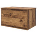 Casa pentru pisici Lemn vechi 85 x 55 x 50 cm Lemn compozit - WALTI WALTI