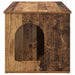 Casa pentru pisici Lemn vechi 85 x 55 x 50 cm Lemn compozit - WALTI WALTI