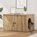 Casa pentru pisici Stejar artizanal 85 x 55 x 50 cm - WALTI WALTI