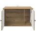 Casa pentru pisici Stejar artizanal 85 x 55 x 50 cm - WALTI WALTI
