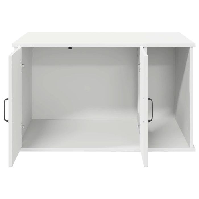 Casa pentru pisici Alb 85 x 55 x 50 cm Lemn compozit - WALTI WALTI