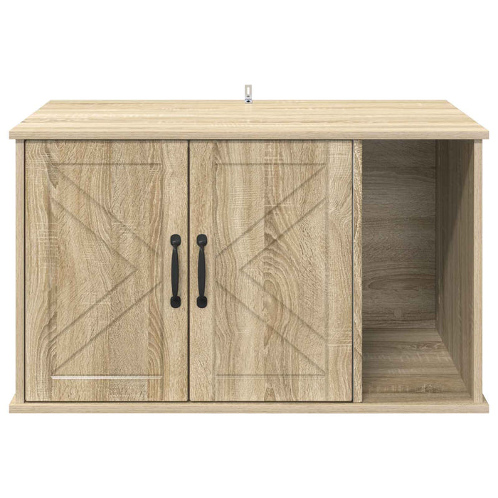 Casa pentru pisici Sonoma 85 x 55 x 50 cm Lemn compozit - WALTI WALTI