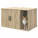 Casa pentru pisici Sonoma 85 x 55 x 50 cm Lemn compozit - WALTI WALTI