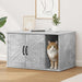 Casa pentru pisici Beton 85 x 55 x 50 cm Lemn compozit - WALTI WALTI