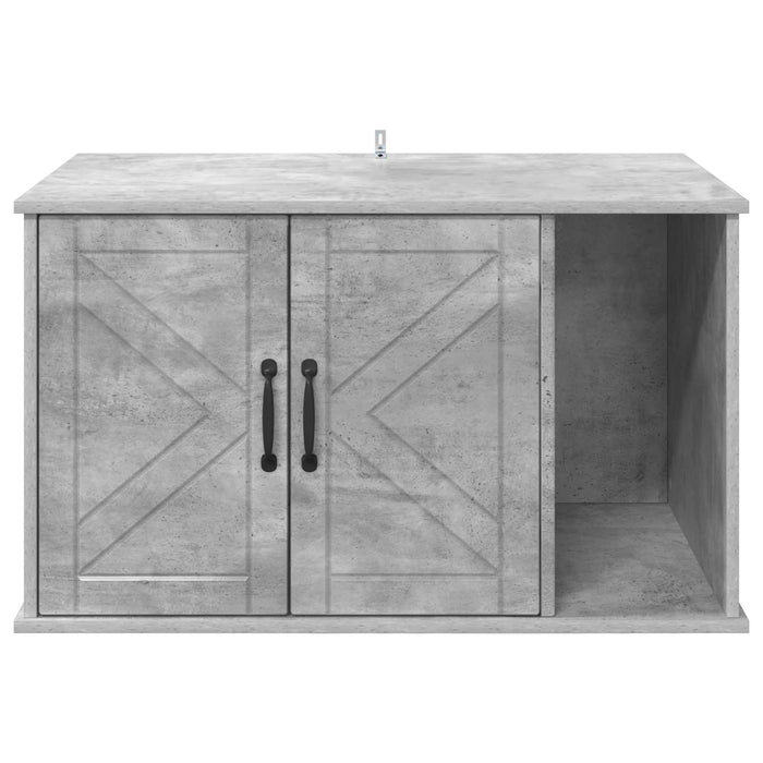 Casa pentru pisici Beton 85 x 55 x 50 cm Lemn compozit - WALTI WALTI