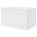 Casa pentru pisici Alb Lucios 85 x 55 x 50 cm Lemn compozit - WALTI WALTI