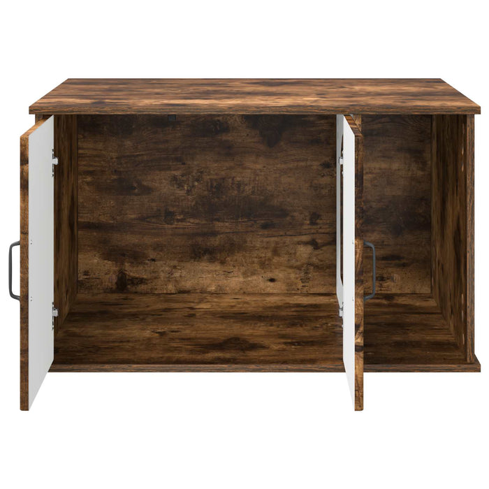 Casa pentru pisici Stejar fumuriu 85 x 55 x 50 cm Lemn compozit - WALTI WALTI