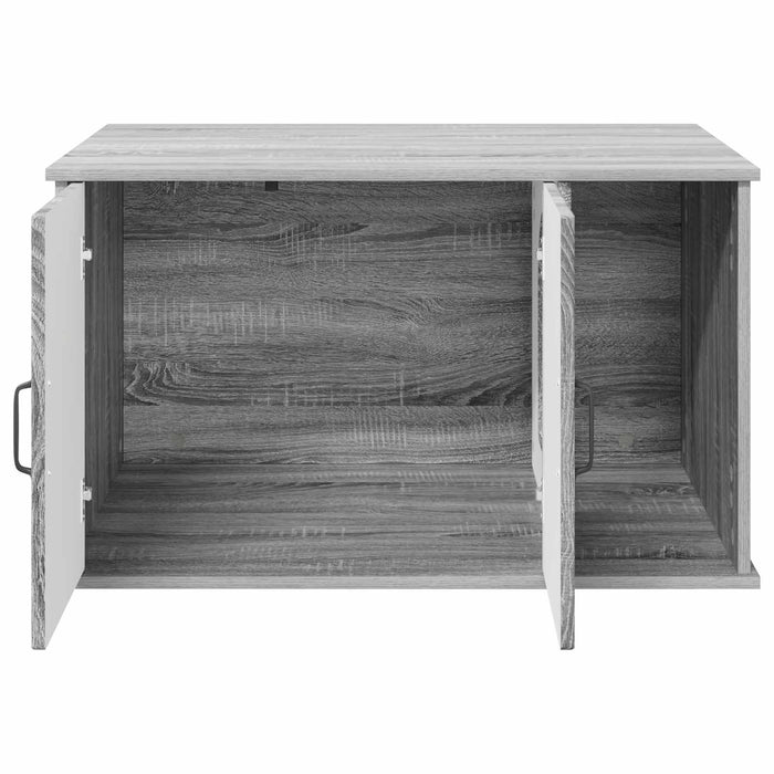 Casa pentru pisici Gri Sonoma 85 x 55 x 50 cm Lemn compozit - WALTI WALTI