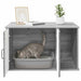 Casa pentru pisici Gri Sonoma 85 x 55 x 50 cm Lemn compozit - WALTI WALTI
