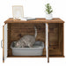 Casa pentru pisici Lemn vechi 85 x 55 x 50 cm Lemn compozit - WALTI WALTI