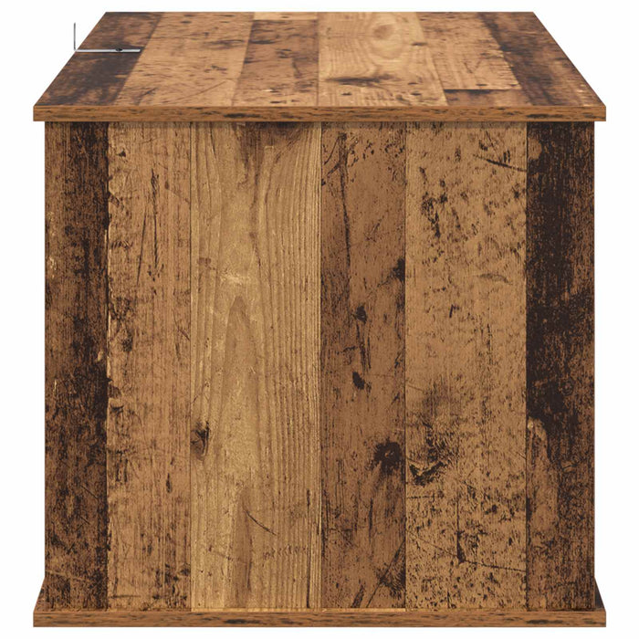 Casa pentru pisici Lemn vechi 85 x 55 x 50 cm Lemn compozit - WALTI WALTI