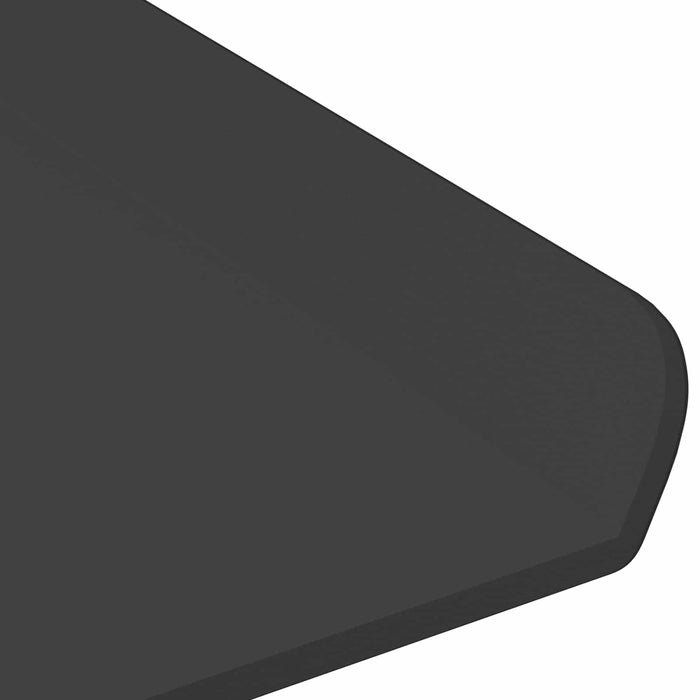 Raft de perete cu raft Pe perete 3 pcs Negru 80 x 9 x 2.5 cm - WALTI WALTI