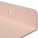 Raft de perete cu raft Pe perete 3 pcs Roz 40 x 9 x 2,5 cm - WALTI WALTI