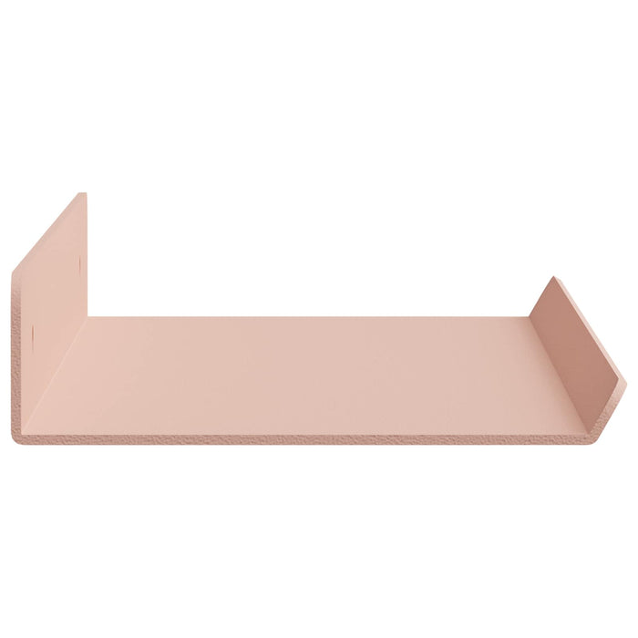 Raft de perete cu raft Pe perete 3 pcs Roz 40 x 9 x 2,5 cm - WALTI WALTI